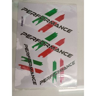 Bộ tem Performance cờ ý New