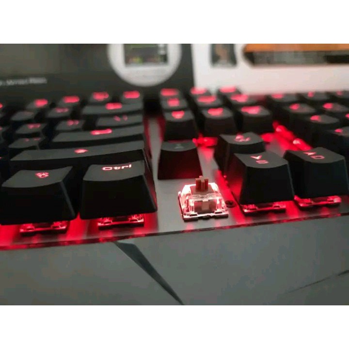 Bàn Phím Cơ Cao Cấp Gamdias Hermes P1 Đèn LED Nhiều Màu