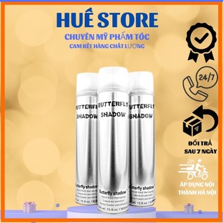 Gôm xịt tóc nam butterfly shadow 320ml, gôm bạc giữ nếp tạo kiểu nam nữ huế store