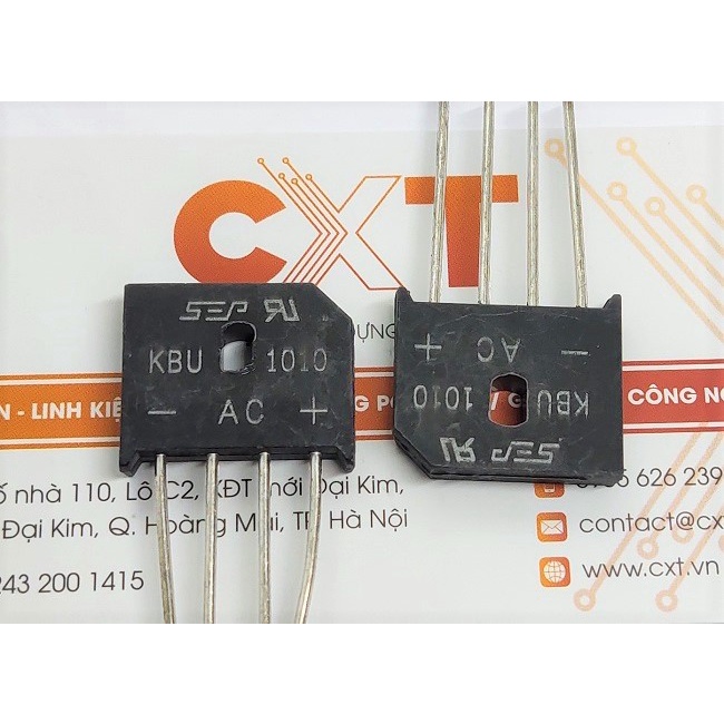 KBU1010 Diode cầu 10A 1000V DIP-4