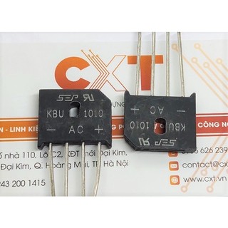 Kbu1010 diode cầu 10a 1000v dip-4