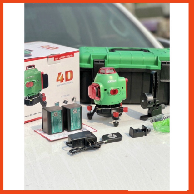 Máy bắn cốt laser,Máy cân bằng laser 16 tia xanh Akuza 4D cân bằng laser tự động