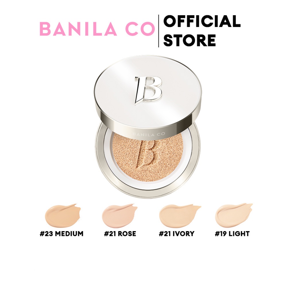 Phấn Nước BANILA CO Covericious Ultimate White Cushion SPF38 PA++ 14G che phủ tự nhiên, không gây mốc da