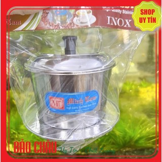 Phin cafe inox cao cấp chống gỉ size lớn pha 250gram cafe tiện lợi cho hàng quán cafe - phin cafe lớn