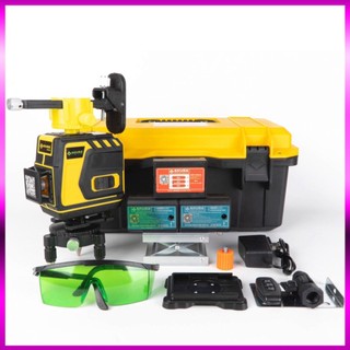 Máy lazer cân bằng,Máy bắn cốt laze 12 tia xanh Akuza bắn cốt cân mực laze chính xác