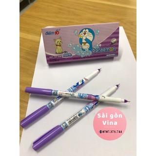 * Bút Lông Kim Doremon TP-FL08/DO Tím ( Hộp 10 cây)