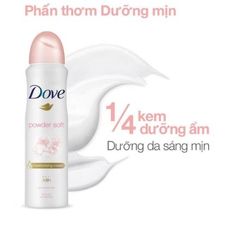 Xịt dove khử mùi cơ thể 150ml