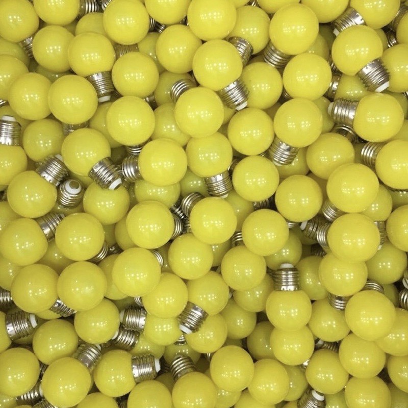 Bóng Đèn Led 1W Nhiều Màu, Bóng Chanh Led Đui E27,Chống Nước Ngoài Trời,Sân Vườn | BigBuy360 - bigbuy360.vn