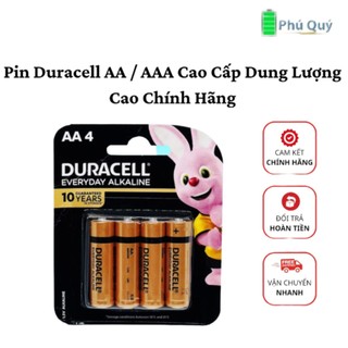 Pin Duracell AA  Cao Cấp Dung Lượng Cao Chính Hãng