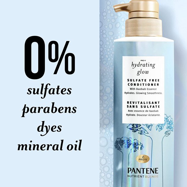 Dầu gội và xả cấp ẩm Pantene Hydrating Grow [ Mỹ ]