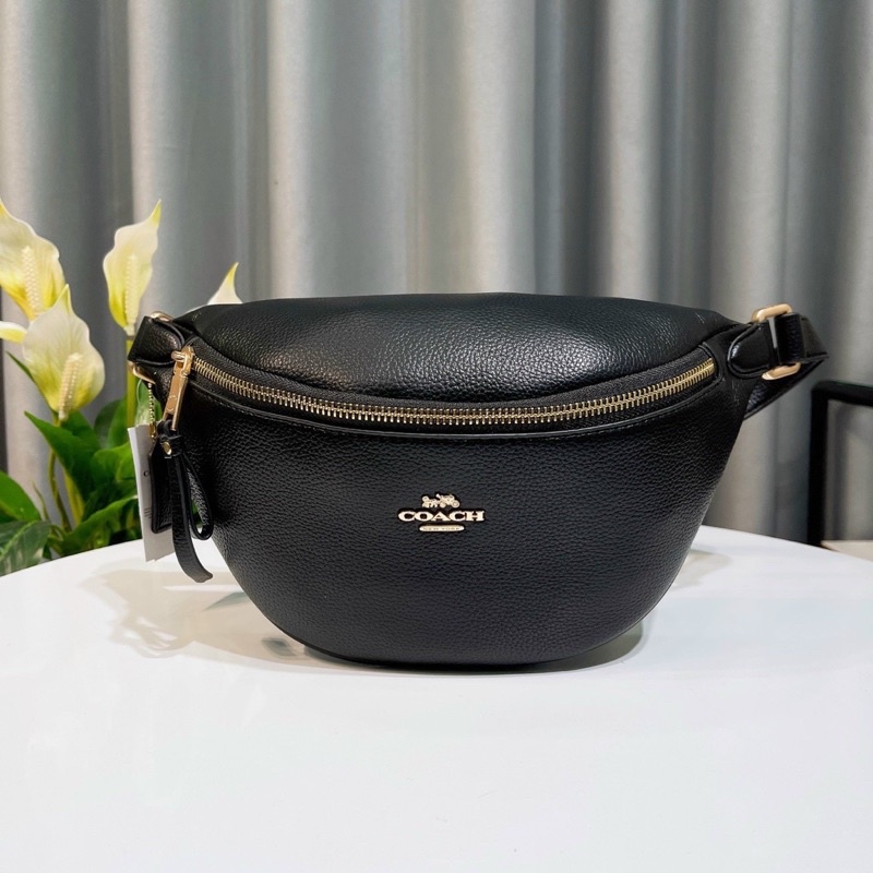 Túi bao tử nữ da thật Coach Belt Bag