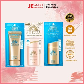 Kem chống nắng Anessa dành cho mọi loại da - Milk/Gel/Dạng xịt