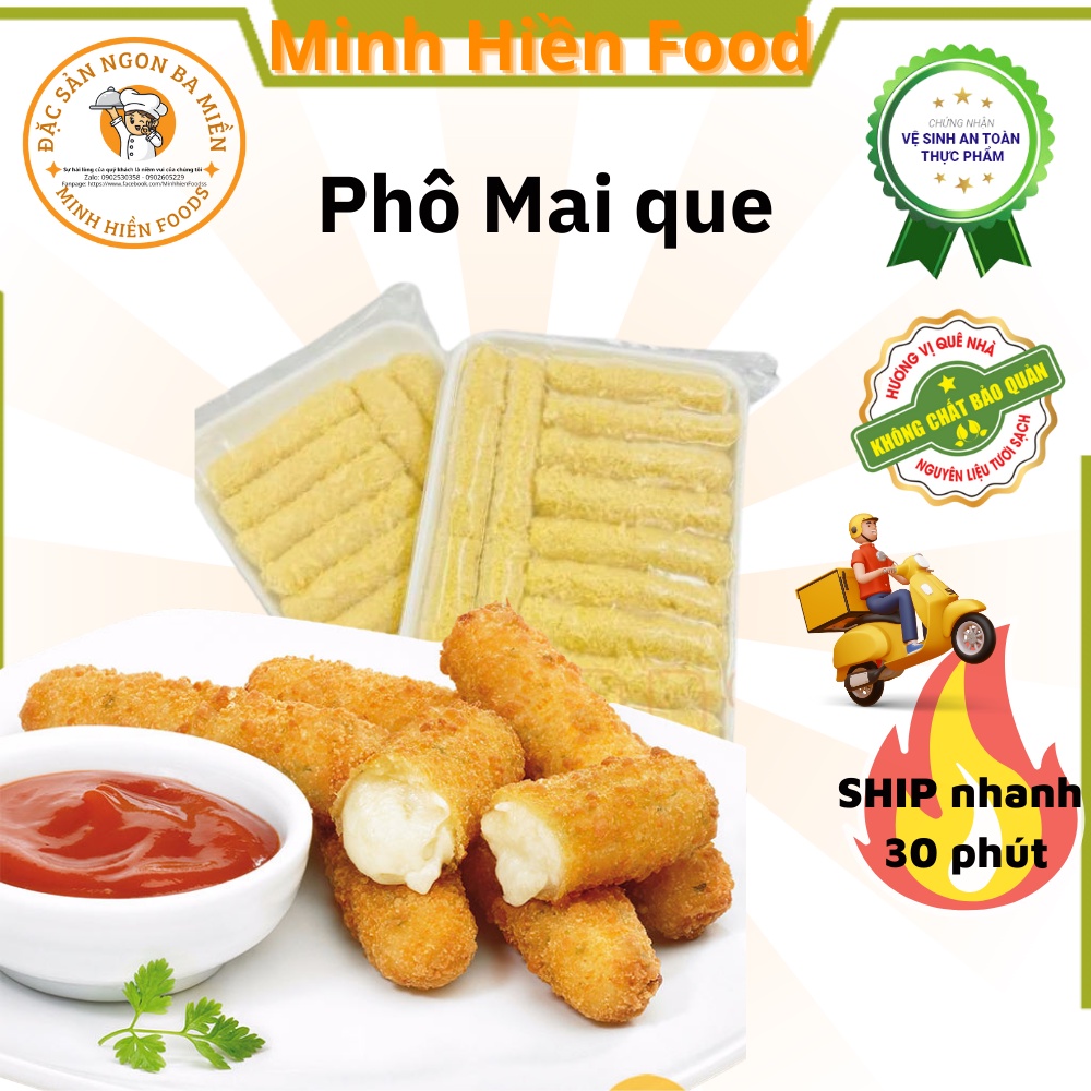 Phô Mai Que Kéo Sợi Mozzarella 13 Que - Ship Hỏa Tốc HCM - MinhHienFood