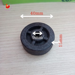 Bánh xe đẩy nhựa abs đặc