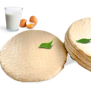 Bánh Tráng Mỹ Lồng Nước Cốt Dừa Sữa Hột Gà - Túi 10 Cái - Đặc Sản Bến Tre