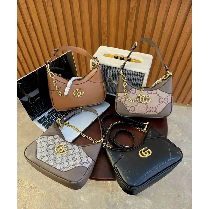 Túi Kẹp Nách Guc .cii Bầu Size 25 Xịn Sò Hot Trend_ Quà tặng cho bạn gái