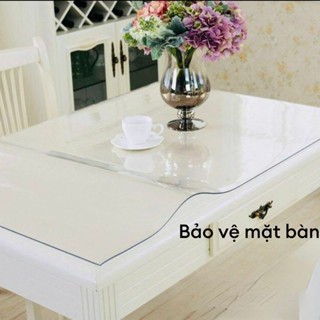 Tấm nhựa dẻo tấm PVC Tấm lót dẻo trải bàn, giường spa, giường gội đầu trong suốt dày đẹp nhiều kích thước