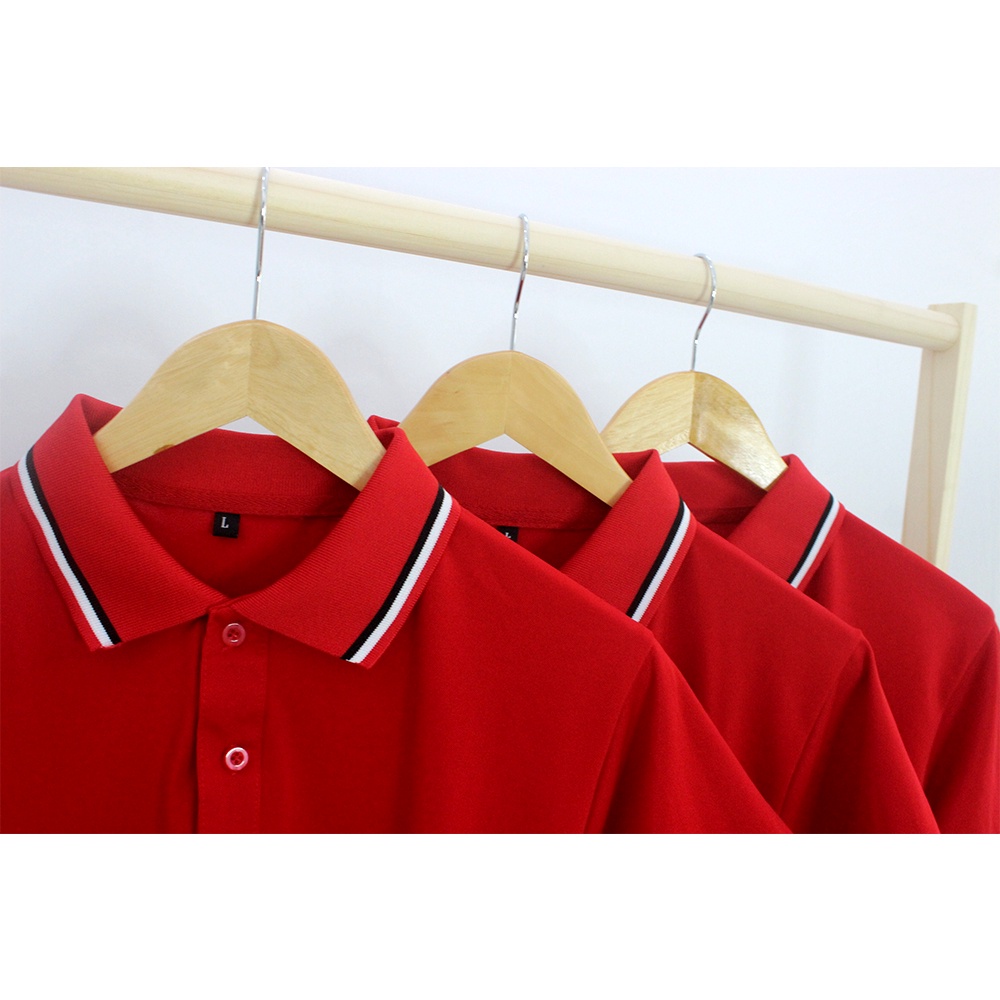 Áo thun đồng phục nhân viên công ty xí nghiệp hội quán thun cá sấu thái dày dặn cổ bẻ polo