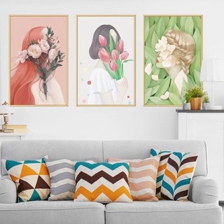 Decal Dán Tường Khung chữ nhật. mỗi khung 37cm