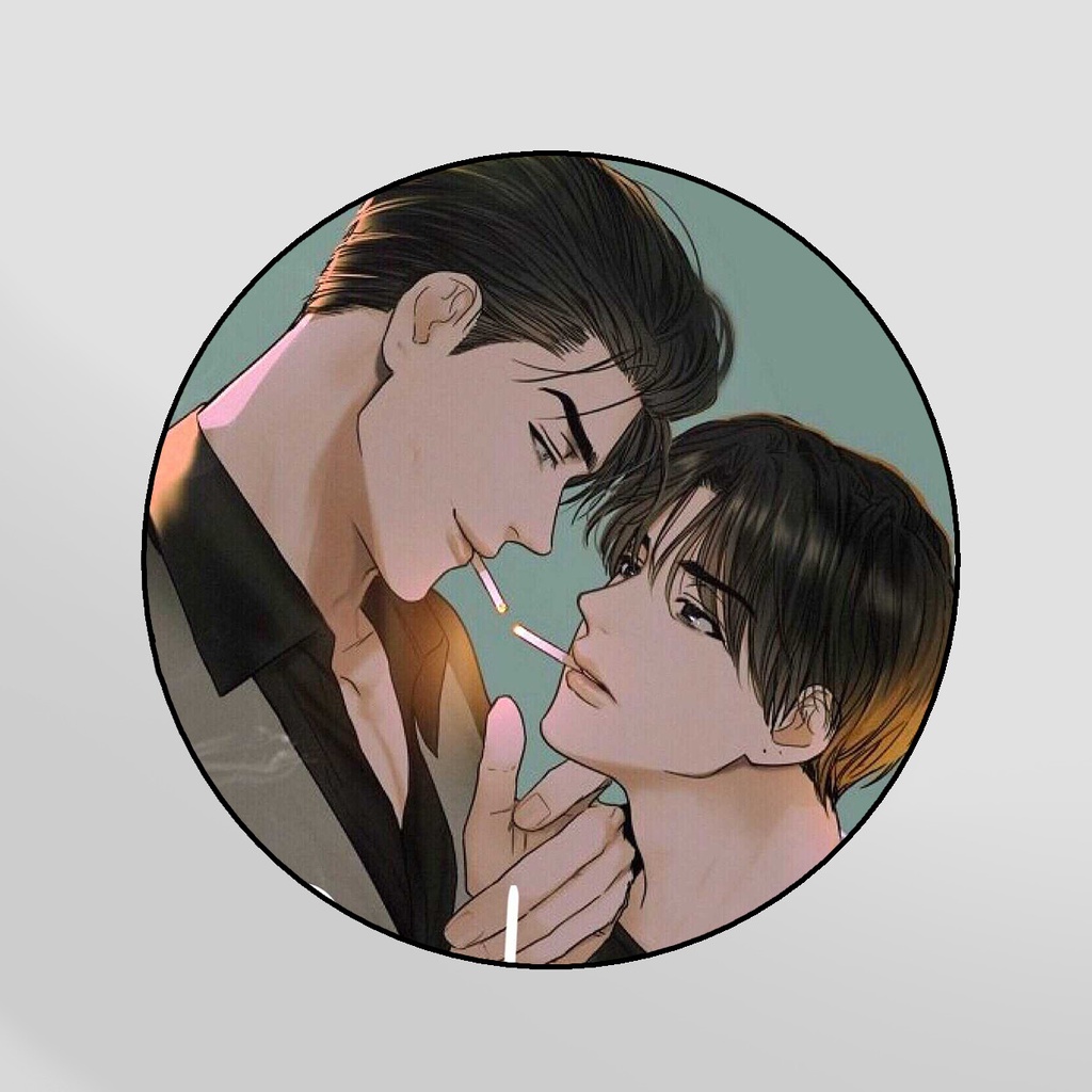 Huy hiệu PAYBACK Báo Thù Phục Thù BL manhwa phụ kiện cài áo in hình anime chibi xinh xắn dễ thương