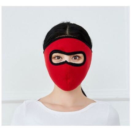 Khẩu Trang Ninja Vải Nỉ Dán Gáy Che Kín Mặt Tai,Chống Nắng Chạy Xe Phượt Nam Nữ