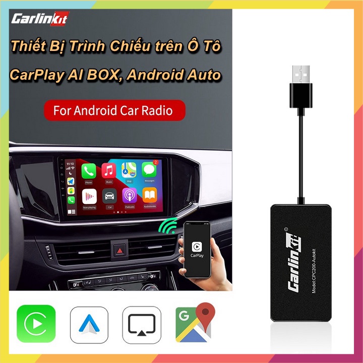 Thiết Bị Trình Chiếu trên Ô Tô CarPlay AI BOX, Android Auto - Euro Outlet 💯💯