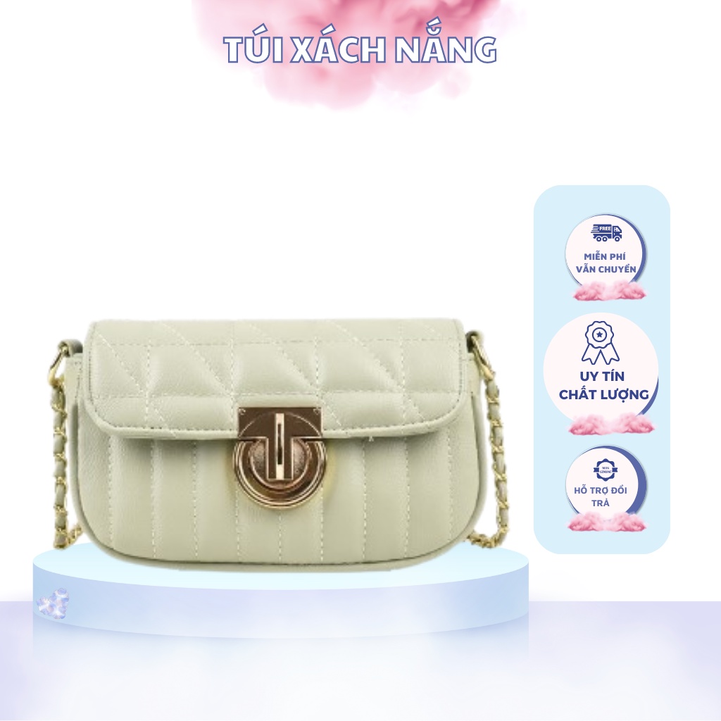 Túi đeo vai đeo chéo CN quả chuông trần trám to Full Box TÚI XÁCH NẮNG - E3
