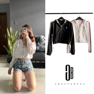 Áo khoác thể thao nữ dáng croptop có nón túi 2 bên mặc đi tập gym đi chơi đều xinh nhiều màu