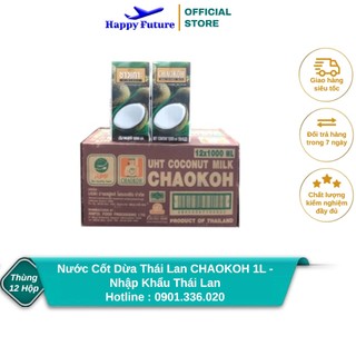 Nước cốt dừa thái lan chaokoh 1l - nhập khẩu thái lan