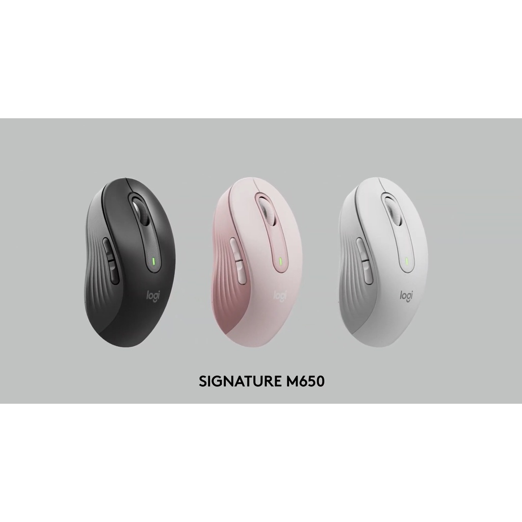 Chuột không dây Logitech M650 Signature Thời lượng pin lên đến 24 tháng