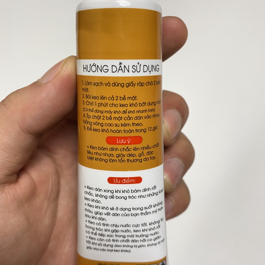 Keo dán giày thể thao siêu dính trong suốt x Thương hiệu XIMO | RepK Sneaker.