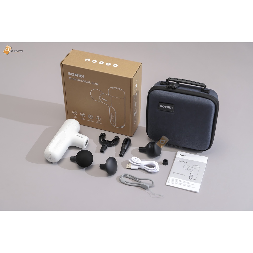 Súng massage cầm tay mini BOMIDI M1