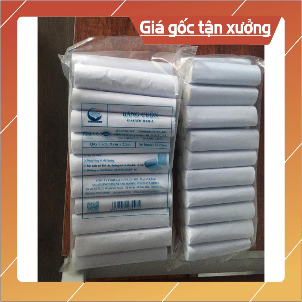 Băng cuộn y tế An Lành 9cmx2.5m