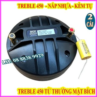 Cặp củ treble kèn 450 rcf nắp nhựa nhập khẩu china kèm tụ - giá 2 cái