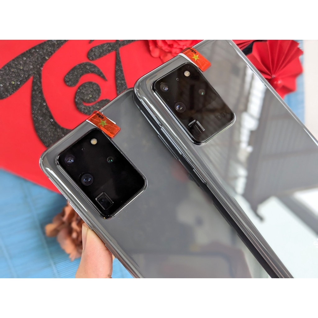 Điện Thoại Samsung Galaxy S20 Ultra 5G mỹ 2 sim 12/128GB Zin áp , màn Không ám , Playmobile