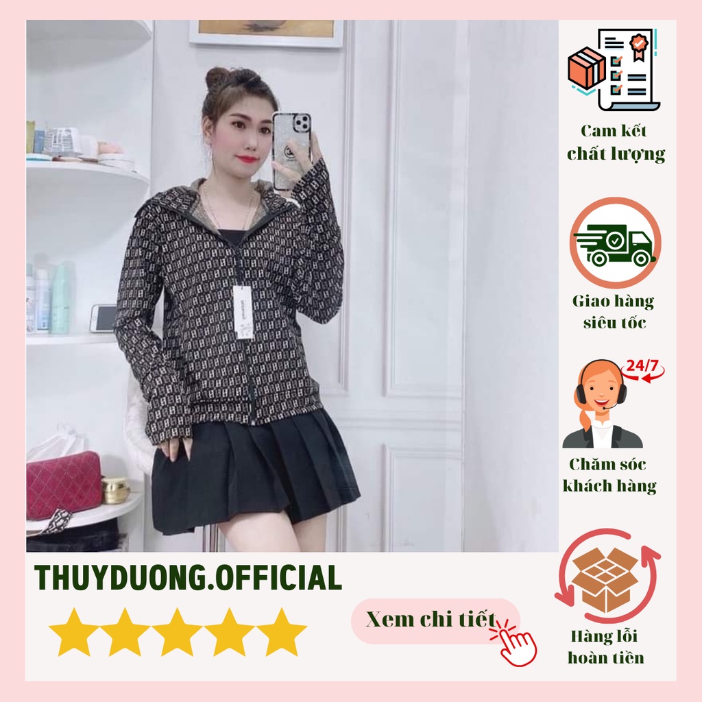Áo chống nắng nữ, áo chống nắng nữ ngắn chất liệu umi hàn dày dặn, thoáng mát cao cấp
