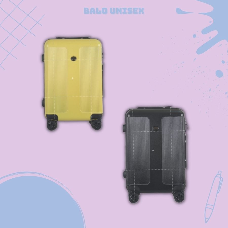 Vali du lịch nhựa ABS+PC, vali kéo Cao Cấp Size20/24inch VLI31