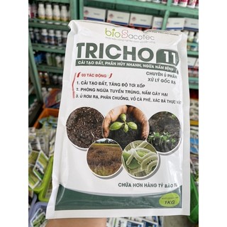 TRICHO 11 chuyên ủ phân , xử lý gốc rạ , cải tạo đất , phân huỷ nhanh , ngừa nấm bệnh