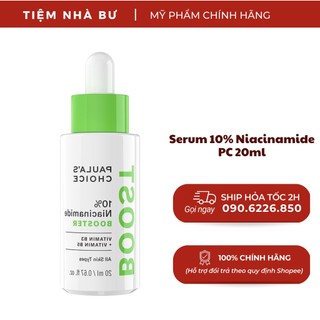 Serum tinh chất thu nhỏ lỗ chân lông và làm sáng da 10% Niacinamide Booster 20ml