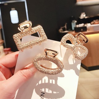 Sét 5 Kẹp Tóc Vàng Đính Đá Siêu Xinh