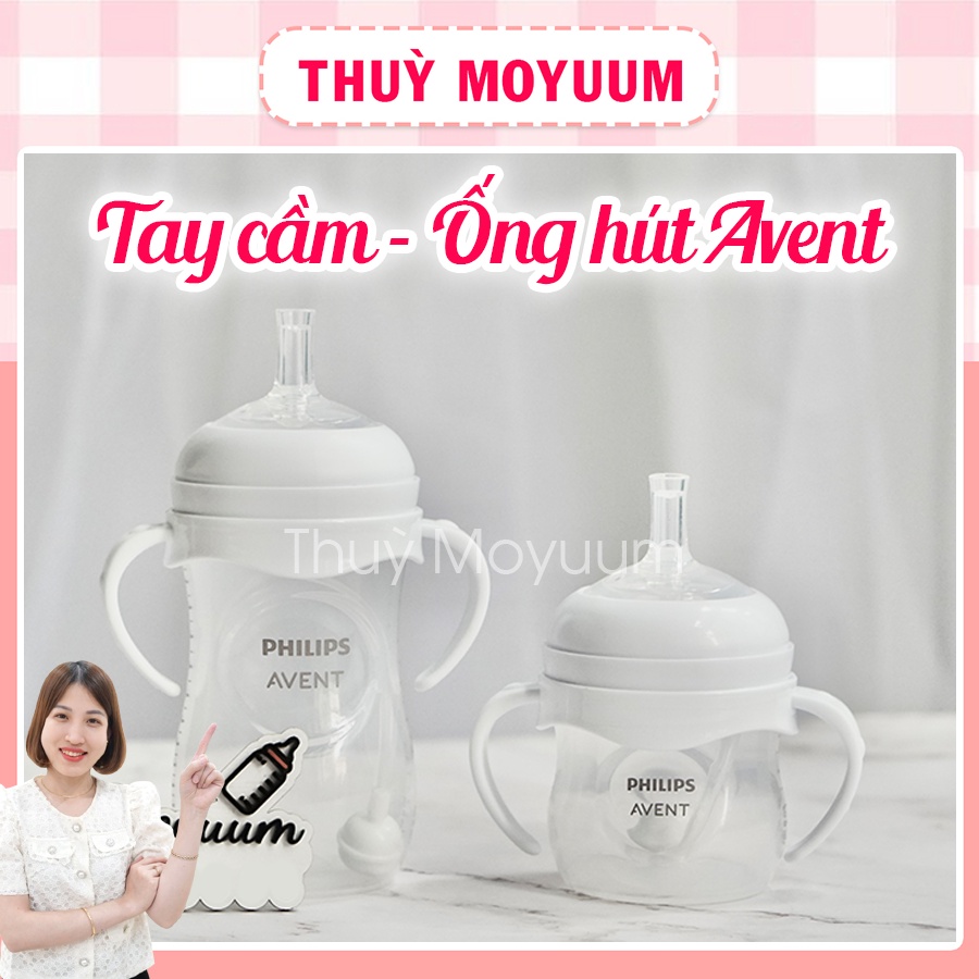 Ống hút Bình Sữa AVENT Nature cổ rộng Chống Sặc cho bé