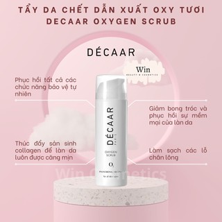 Tẩy da chết dẫn xuất oxy tươi Decaar Oxygen Scrub