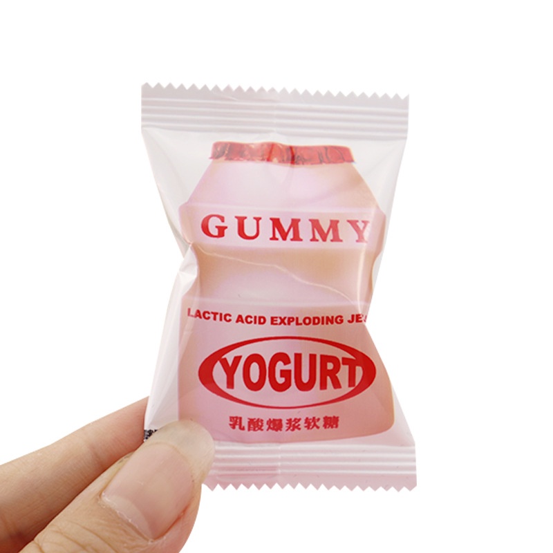 [Hàng mới ] Combo 500g Kẹo dẻo Sữa chua Yogurt Gummy/Kẹo Sữa chua Axit Lactic có nhân siro chảy Ăn vặt ngon siêu nghiền