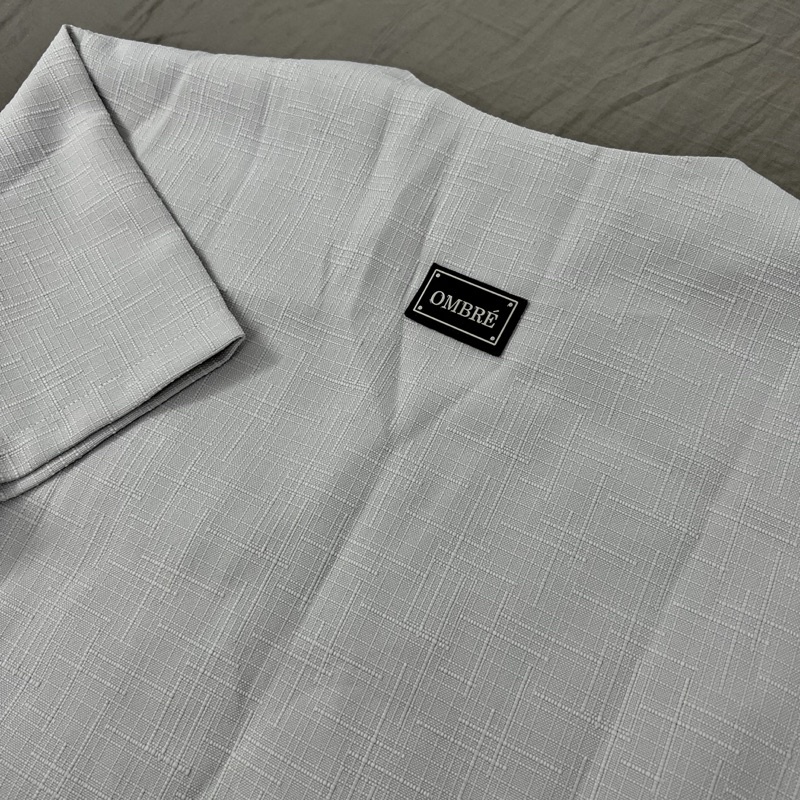 Áo Sơ Mi Local Brand Tay Ngắn Có Cổ Unisex Nam Nữ