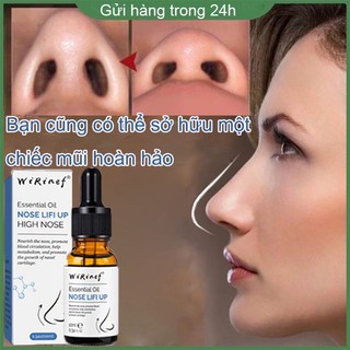 👍 Serum cao mũi 👍 10ml tinh dầu nâng mũi săn chắc tạo dáng mũi tăng chiều cao sống mũi