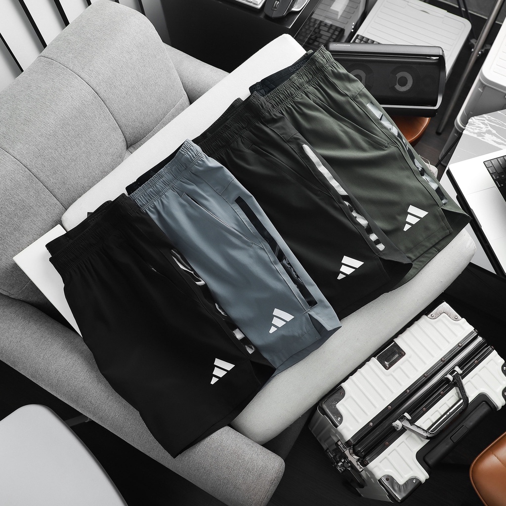 Quần thể thao Nam TVN chất dù form ngắn vừa phải co giãn nhẹ đậm chất thời trang