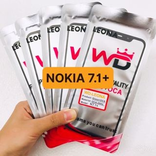 Kính nokia 7.1 plus - 7.1+ - nk 8.1 - x7 - ép liền keo oca giá sỉ rẻ