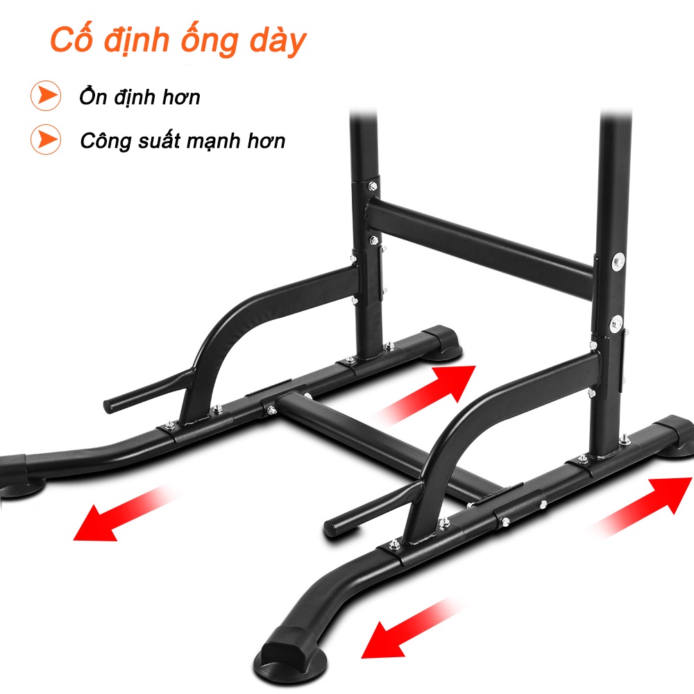 OneTwoFit Xà đơn xà kép Có đệm Home Fitness Pull up Bar Push Up-Weight có thể điều chỉnh chiều cao 120cm*91cm*cm tùy chỉnh phù hợp tập gym tại nhà tăng cơ bắp OT084