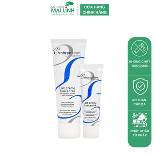 Kem Dưỡng Ẩm, Sáng Bóng, Siêu Phục Hồi Da Embryolisse Lait Creme Concentre 30ML/75ML