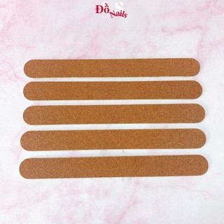 Dũa móng tay nhám nâu dũa móng dũa phá móng gel, móng bột mặt nhám bền, dũa êm móng